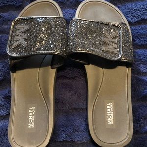 Michael Kors Sparkle Slides